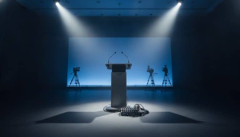 Press Conference AV: Professional Setup in Southern Ontario